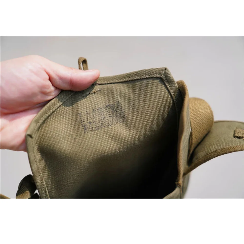 Bolsa munición lona militar para cargadores tambor AK Vietnam - imagen 5