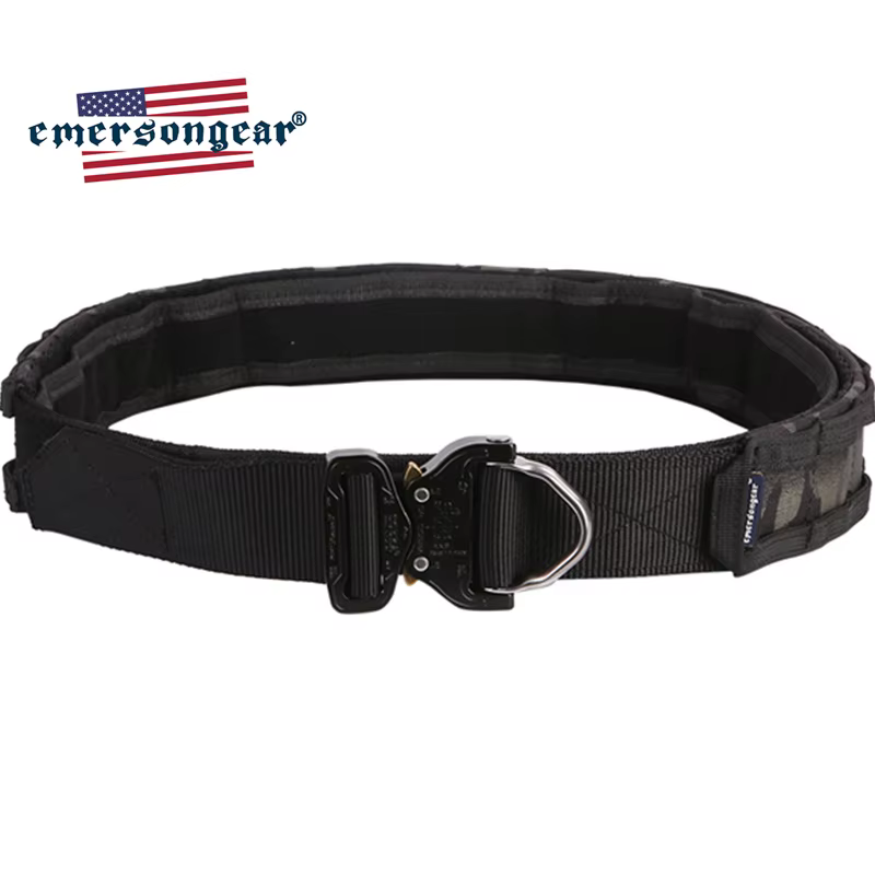 Cinturón táctico militar EmersonGear con anillo D – Caza y acampada - imagen 4