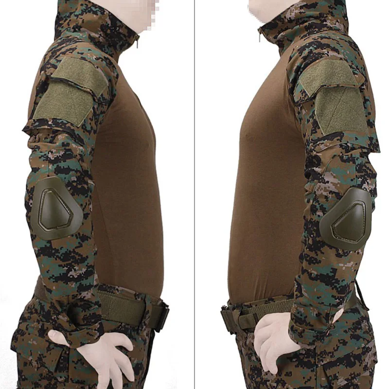 VULVO BDU Uniforme Táctico Jungle Digital – Camisa y Pantalón - imagen 5