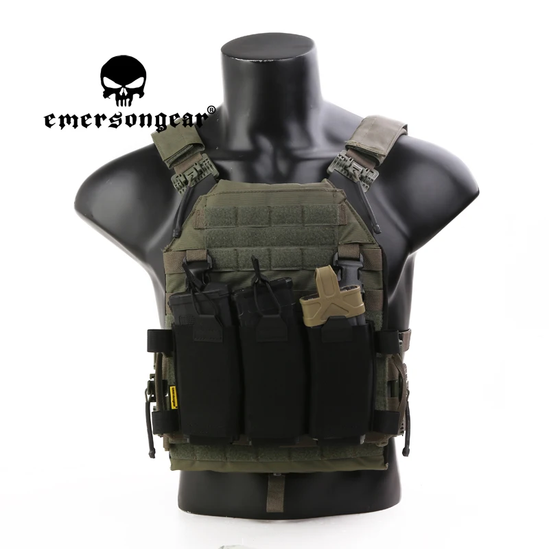 Emersongear Portacargadores Triple 5.56 MOLLE – Cierre Magnético Elástico - imagen 5