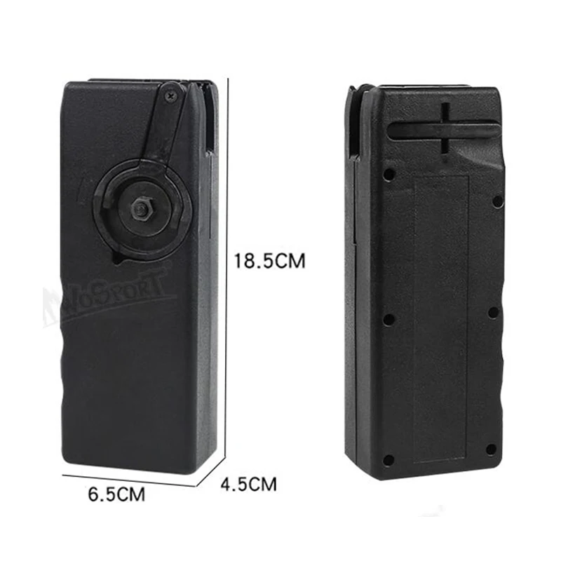 Cargador Airsoft M4 con manivela - táctico compatible AK/G36/MP5 - imagen 4