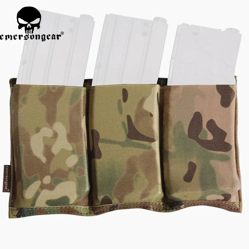Portacargadores triple M4 con sistema molle