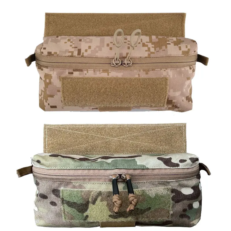 Bolsa táctica abdominal Multicam con bolsillo colgante MK para chaleco - imagen 2
