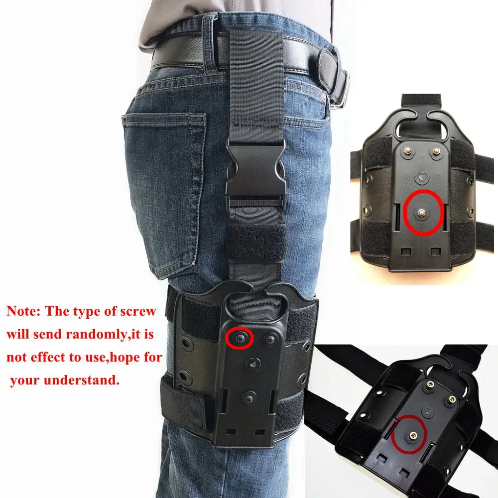 Pistolera drop leg táctica universal – Funda pierna para pistola - imagen 3