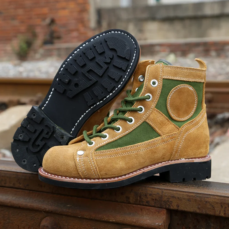 Botas tácticas Goodyear piel de vaca para hombre - imagen 5