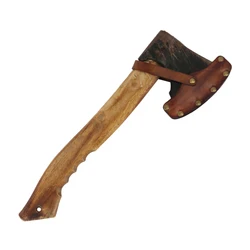 Tourbon Funda cuero genuino hacha caza hoja 10 cm