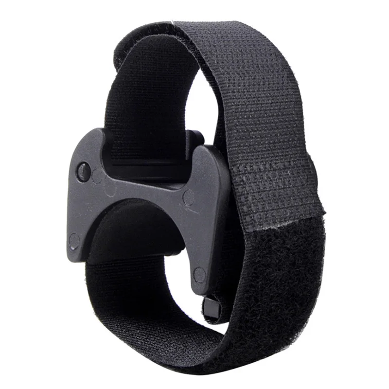 Correa táctica velcro para bicicleta y linterna – Montaje rápido - imagen 4