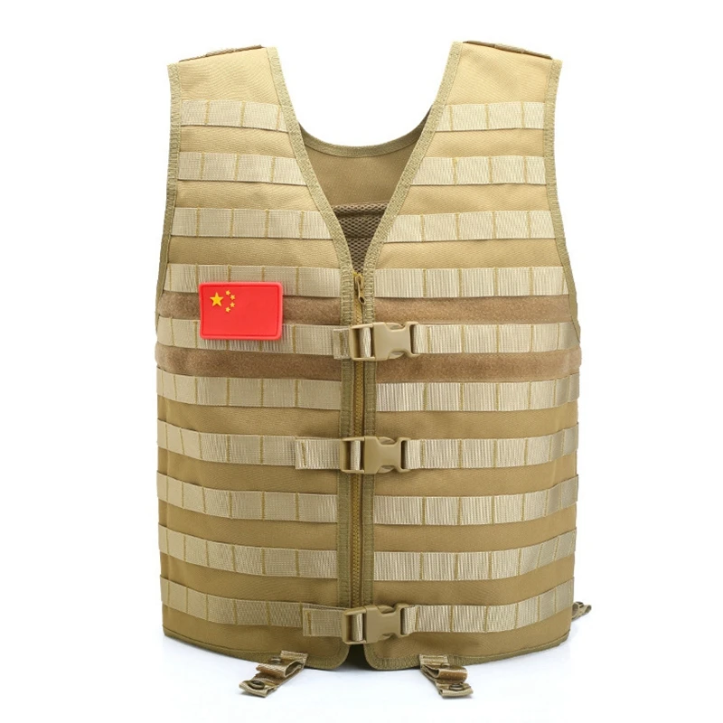 Chaleco táctico MOLLE de camuflaje militar para Airsoft - imagen 3