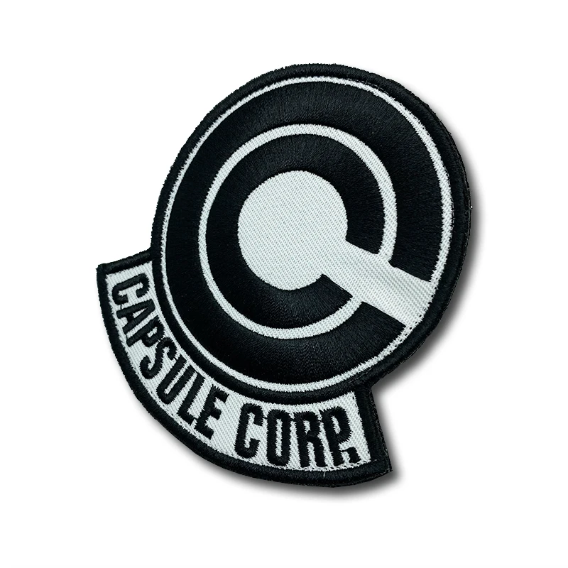 CAPSULE CORP Parche Bordado Táctico con Gancho Chaqueta Mochila