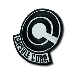 CAPSULE CORP Parche Bordado Táctico con Gancho Chaqueta Mochila