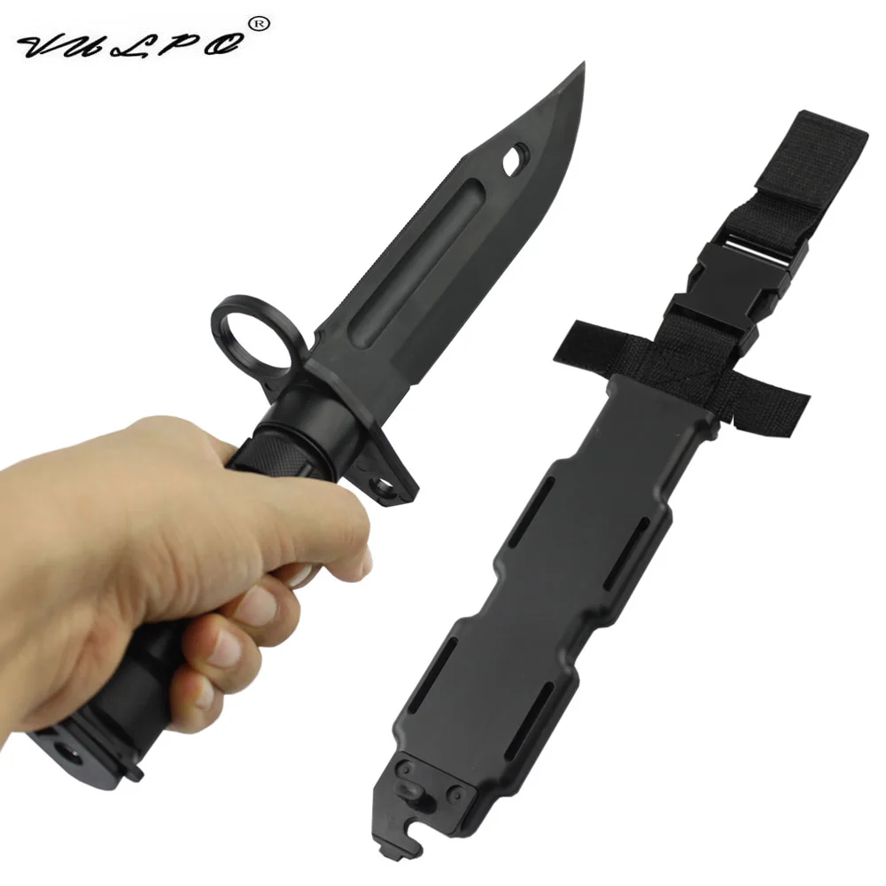 Bayoneta M9 Airsoft plástica para entrenamiento y cosplay táctico - imagen 2