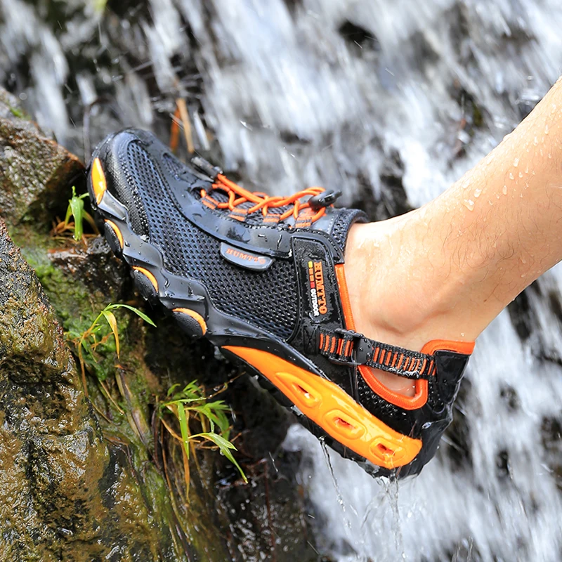 HUMTTO Upstream Zapatillas de senderismo acuáticas antideslizantes - imagen 4