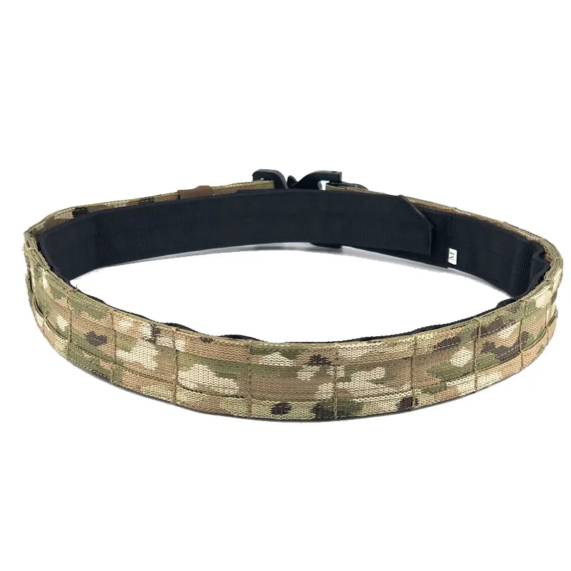 Cinturón táctico Molle multicam doble capa para hombre - imagen 3
