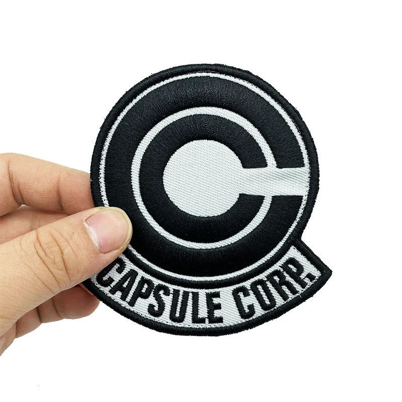 CAPSULE CORP Parche Bordado Táctico con Gancho Chaqueta Mochila - imagen 3