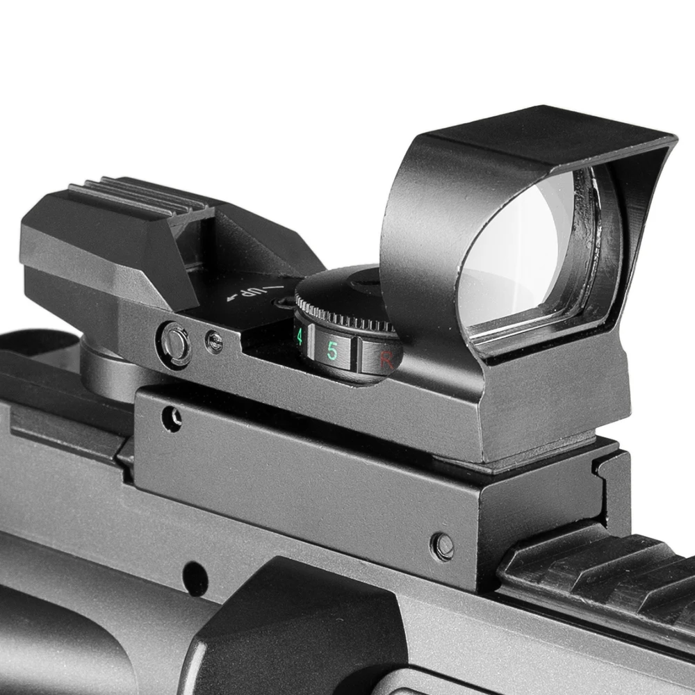 Mira holográfica táctica para rifle con retícula y punto rojo/verde - imagen 4
