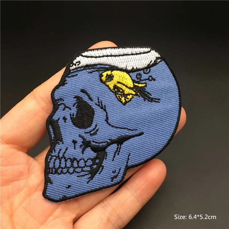 Patches tácticos punk bordados para chaqueta MOLLE - imagen 3