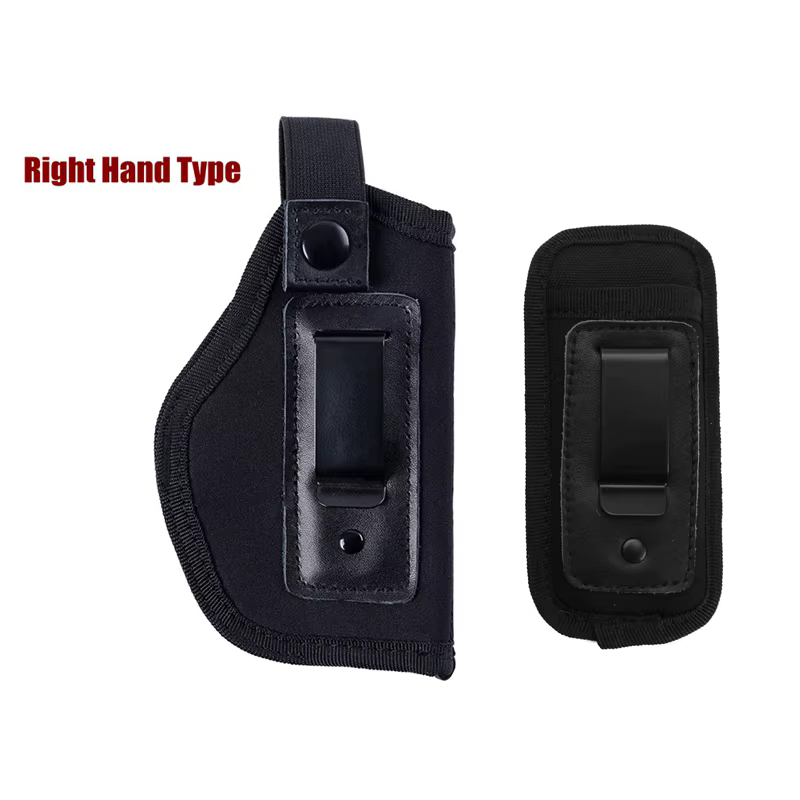 Funda en configuración zurda con clip invertido