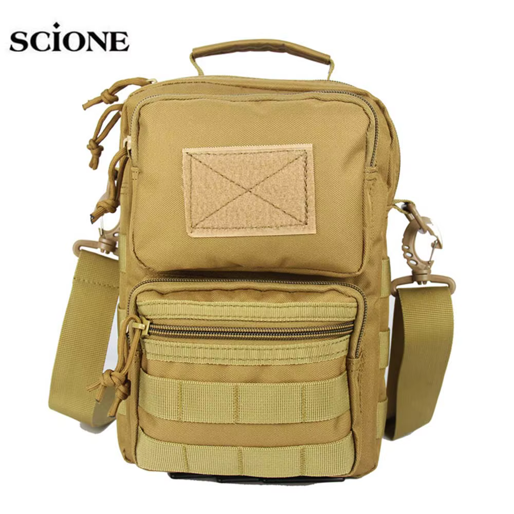 Bolsa táctica MOLLE de hombro – Riñonera militar hombre