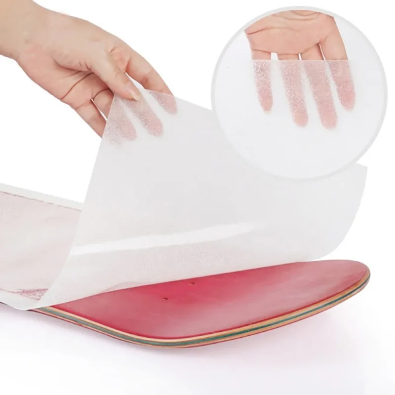 Papel lija adhesivo transparente – Rollo para longboard y monopatin - imagen 2