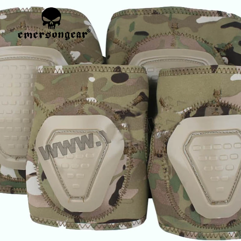 Emersongear coderas rodilleras neopreno set táctico
