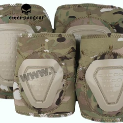 Emersongear coderas rodilleras neopreno set táctico