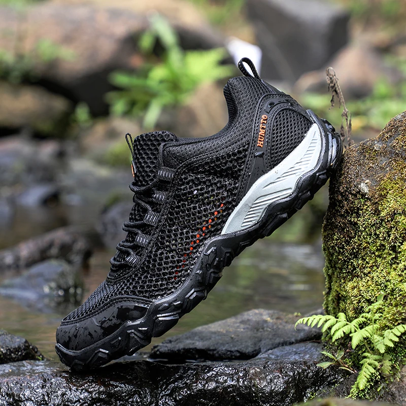 HUMTTO Zapatos de Senderismo Transpirables para Hombre y Mujer - imagen 2