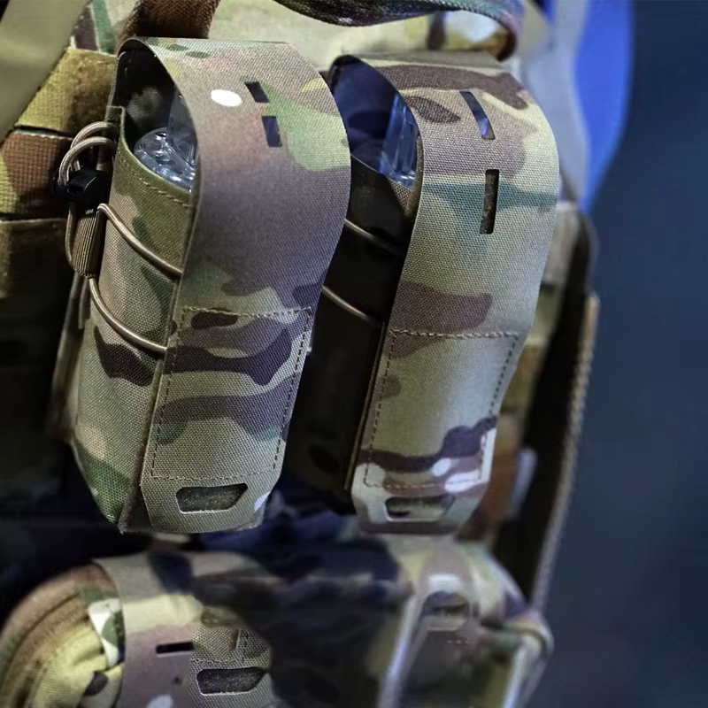 Bolsa táctica modular MOLLE vista frontal