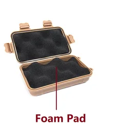 Caja impermeable táctica EDC – Contenedor hermético bushcraft