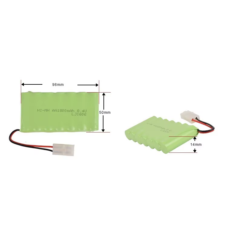 Batería recargable NiMH para réplicas RC y Airsoft con cargador - imagen 5
