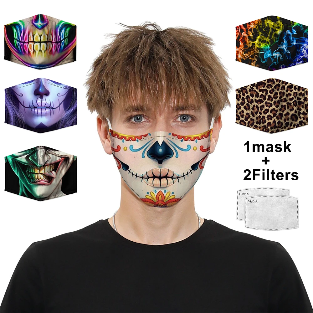 Mascarilla PM2.5 carbón activo antipolvo reutilizable lavable - imagen 3