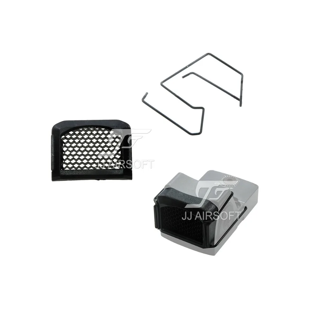 Protector killflash negro y bronceado para mira de punto rojo