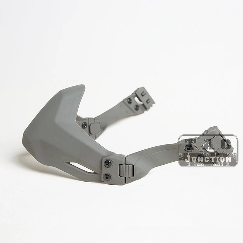 Media máscara táctica con riel lateral y guía plegable universal MICH - imagen 4