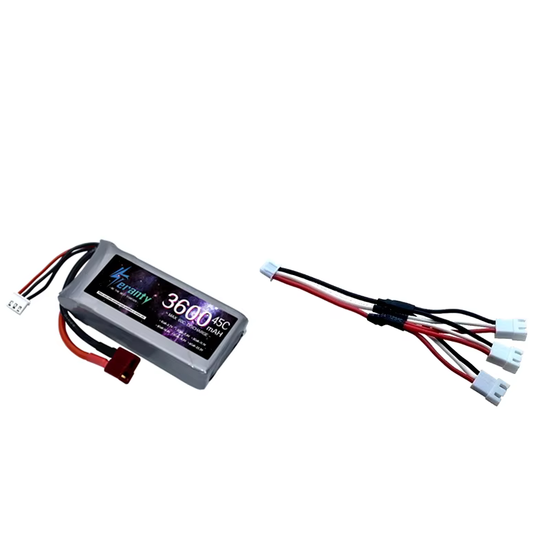 Batería LiPo 2S 7.4V compatible Wltoys Feiyue RC - imagen 2
