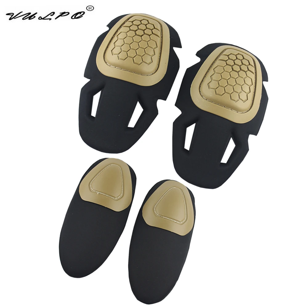 Vista frontal de las rodilleras VULPO G4