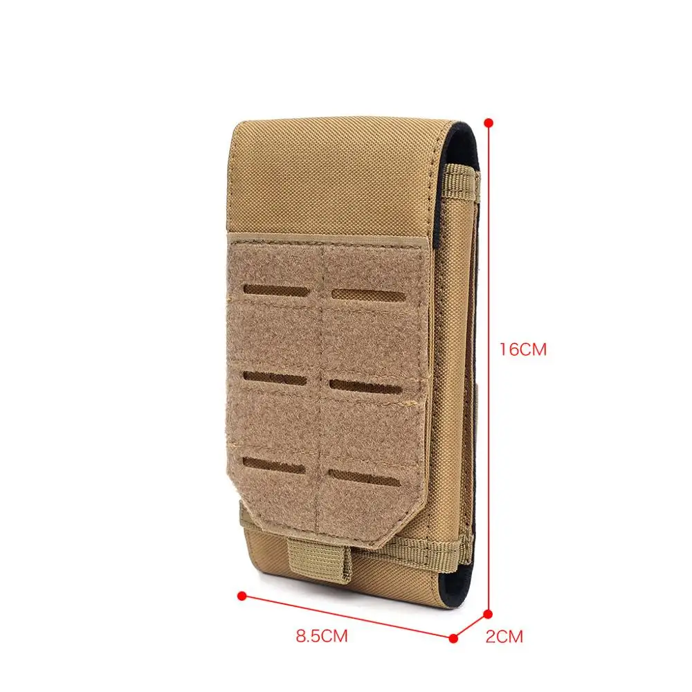 Bolsa táctica MOLLE láser para teléfono EDC – Caza, camping - imagen 3