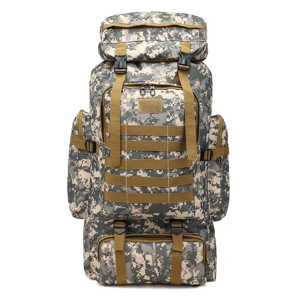 Mochila militar táctica Molle 70L gran capacidad para acampada y viaje - imagen 5