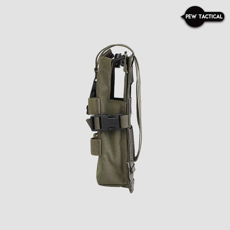 Funda radio MOLLE impermeable – Alta visibilidad táctica - imagen 4