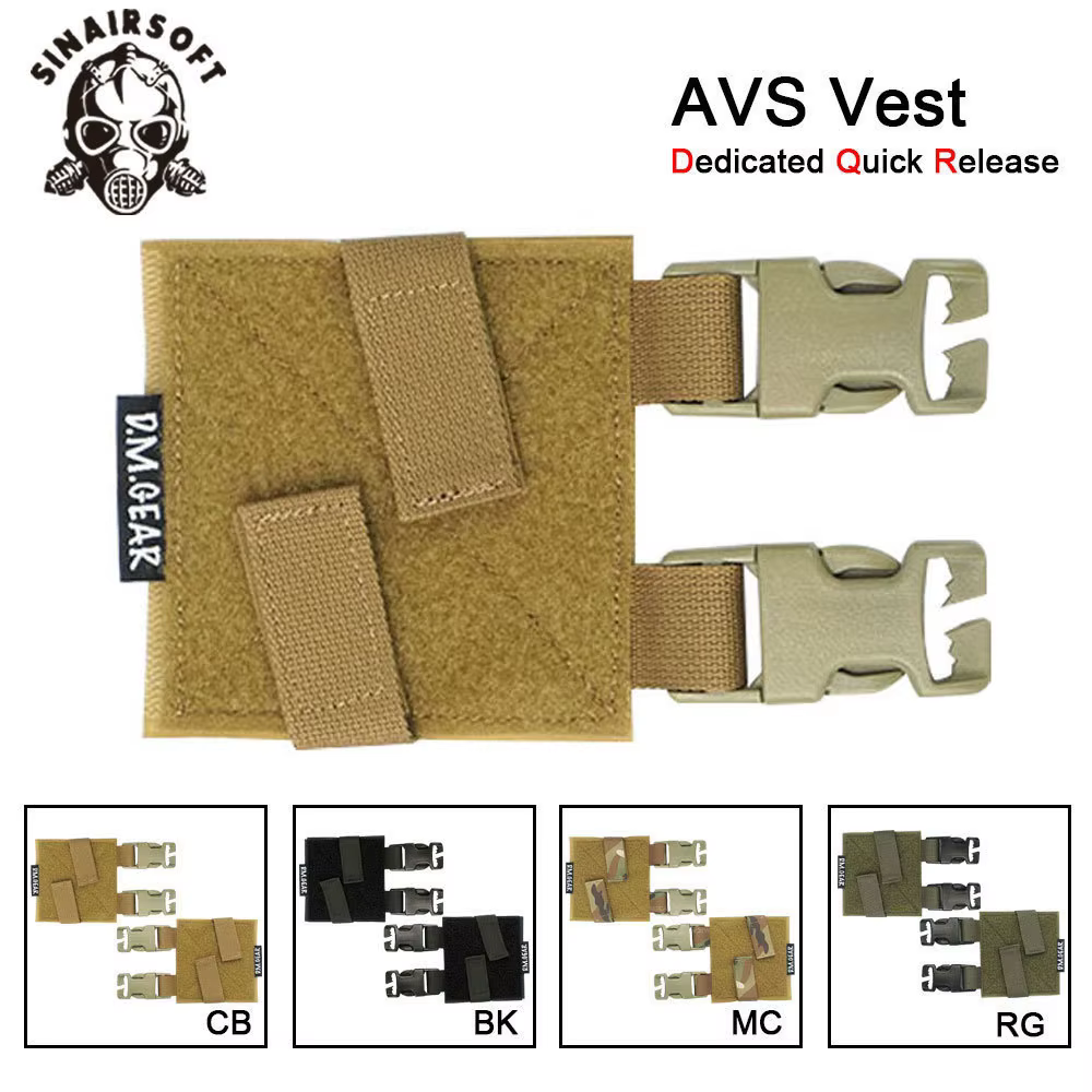 AVS Chaleco tactico MOLLE envolvente con liberacion rapida Airsoft - imagen 5
