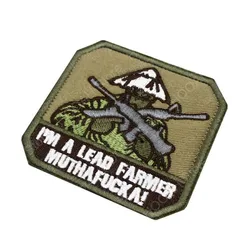 Parche militar tactico US Army - I'm a lead farmer - WWJS