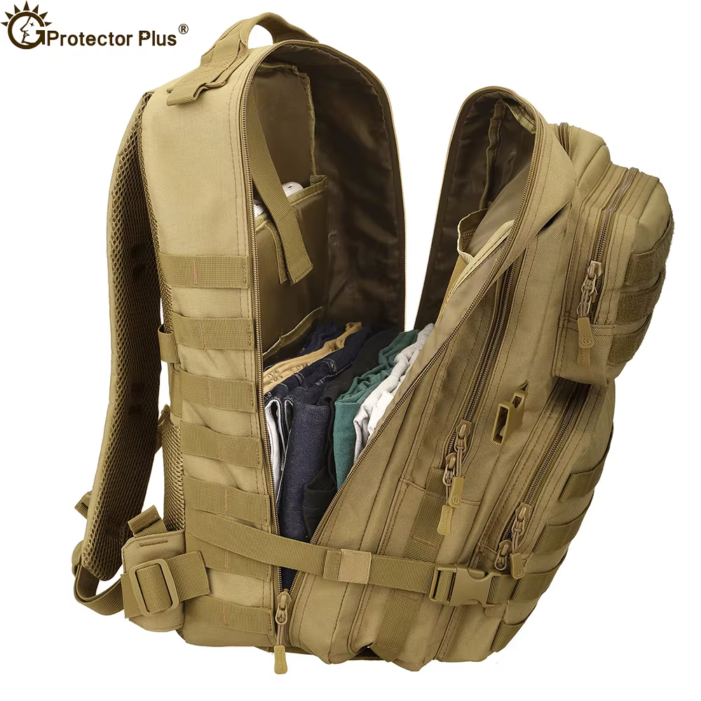Mochila táctica militar camuflaje 45L gran capacidad outdoor
