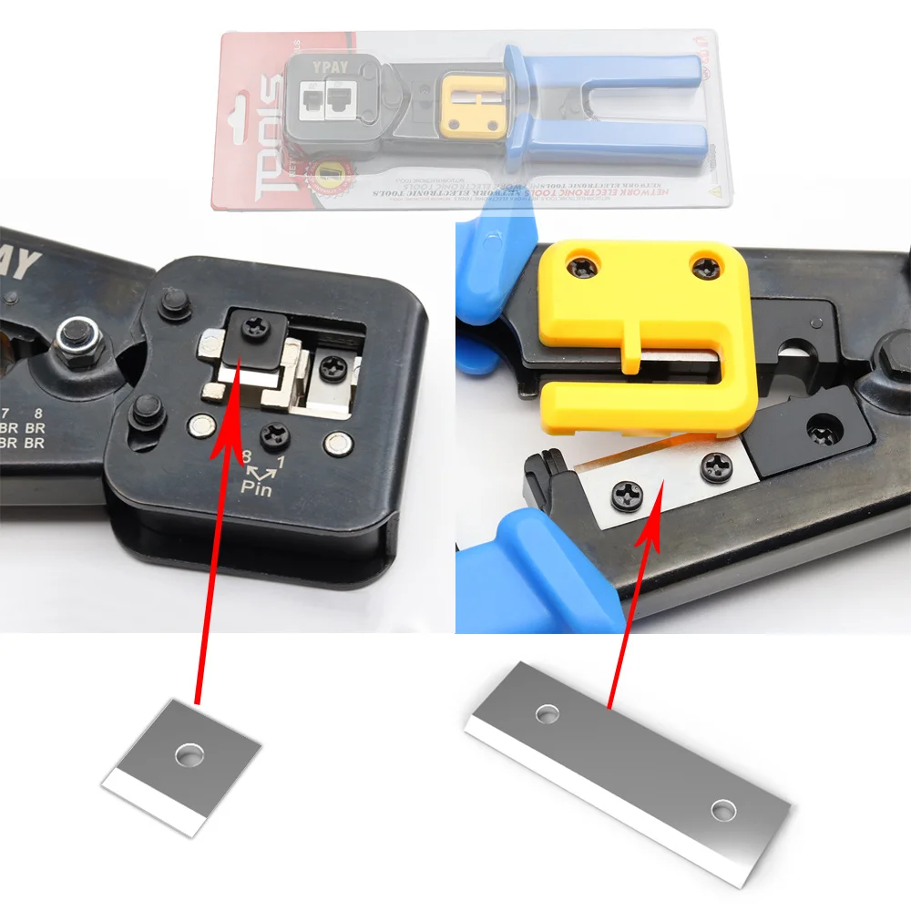 Hoja RJ45 empaquetada