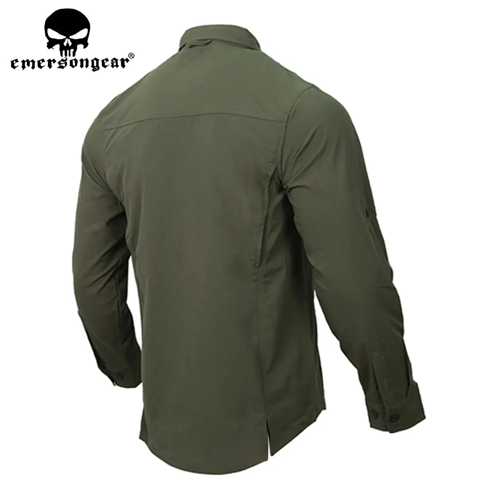 Emersongear Camiseta táctica hombre transpirable con bolsillos - imagen 3