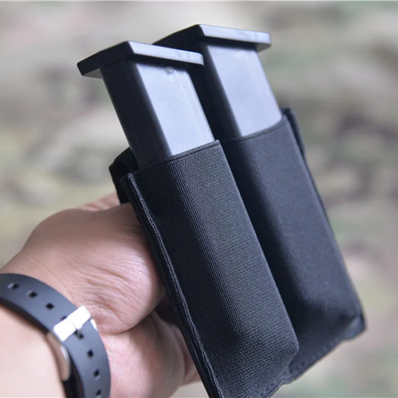 Bolsa táctica MOLLE elástica magnética para munición - imagen 4
