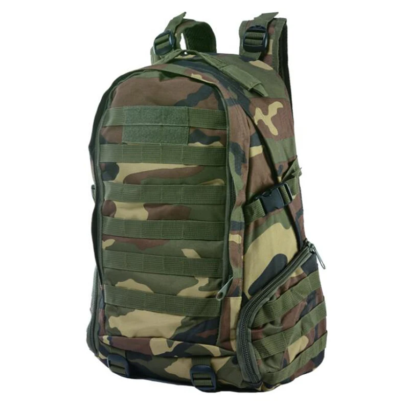 Mochila táctica MOLLE impermeable camuflaje para acampada - imagen 4