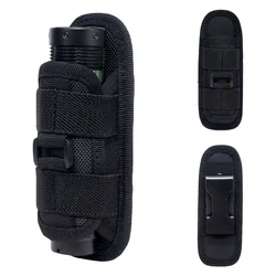 Funda táctica giratoria 360° linterna – Soporte cinturón caza