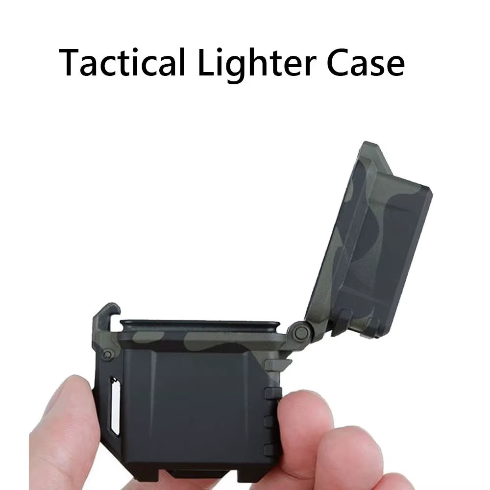 Estuche porta-encendedor táctico EDC MOLLE para supervivencia - imagen 2