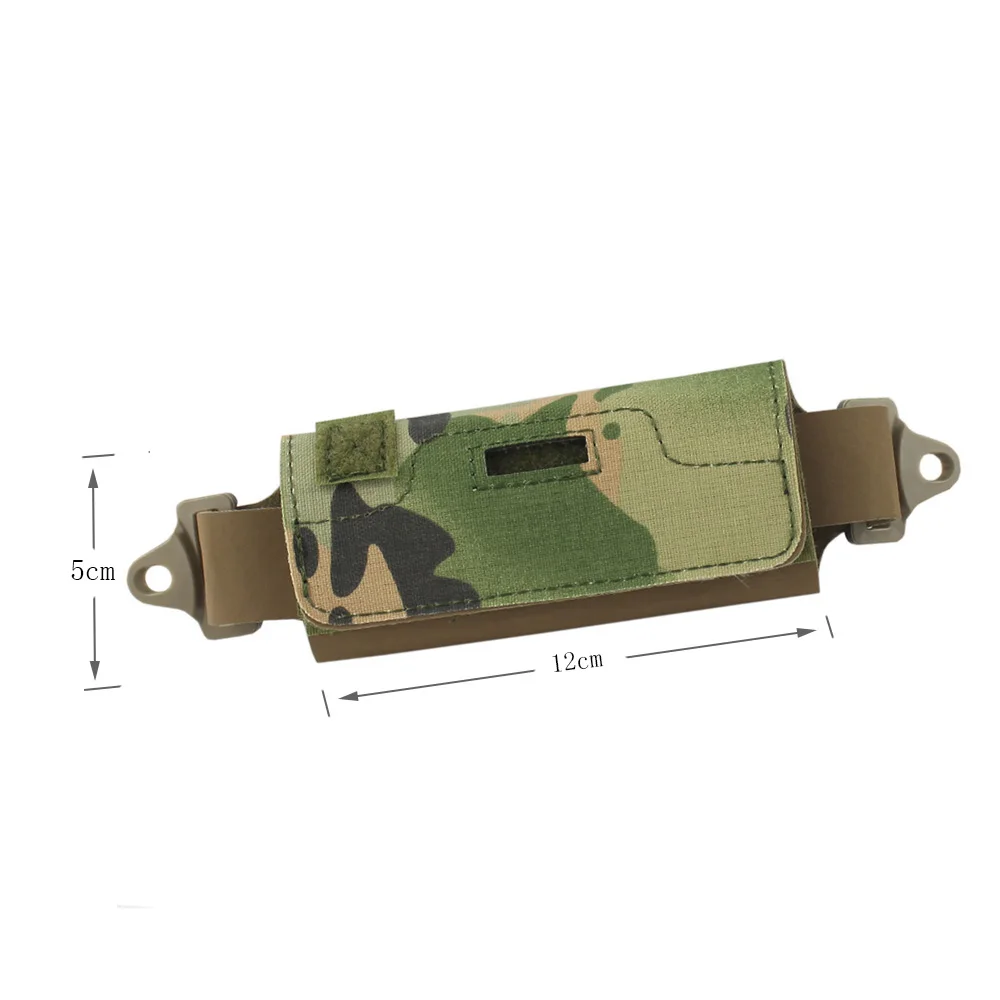 VULPO Contrapeso para casco táctico MOLLE y bolsa de batería - imagen 3