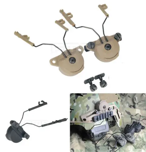 Adaptador de riel para casco EX en color Dark Earth