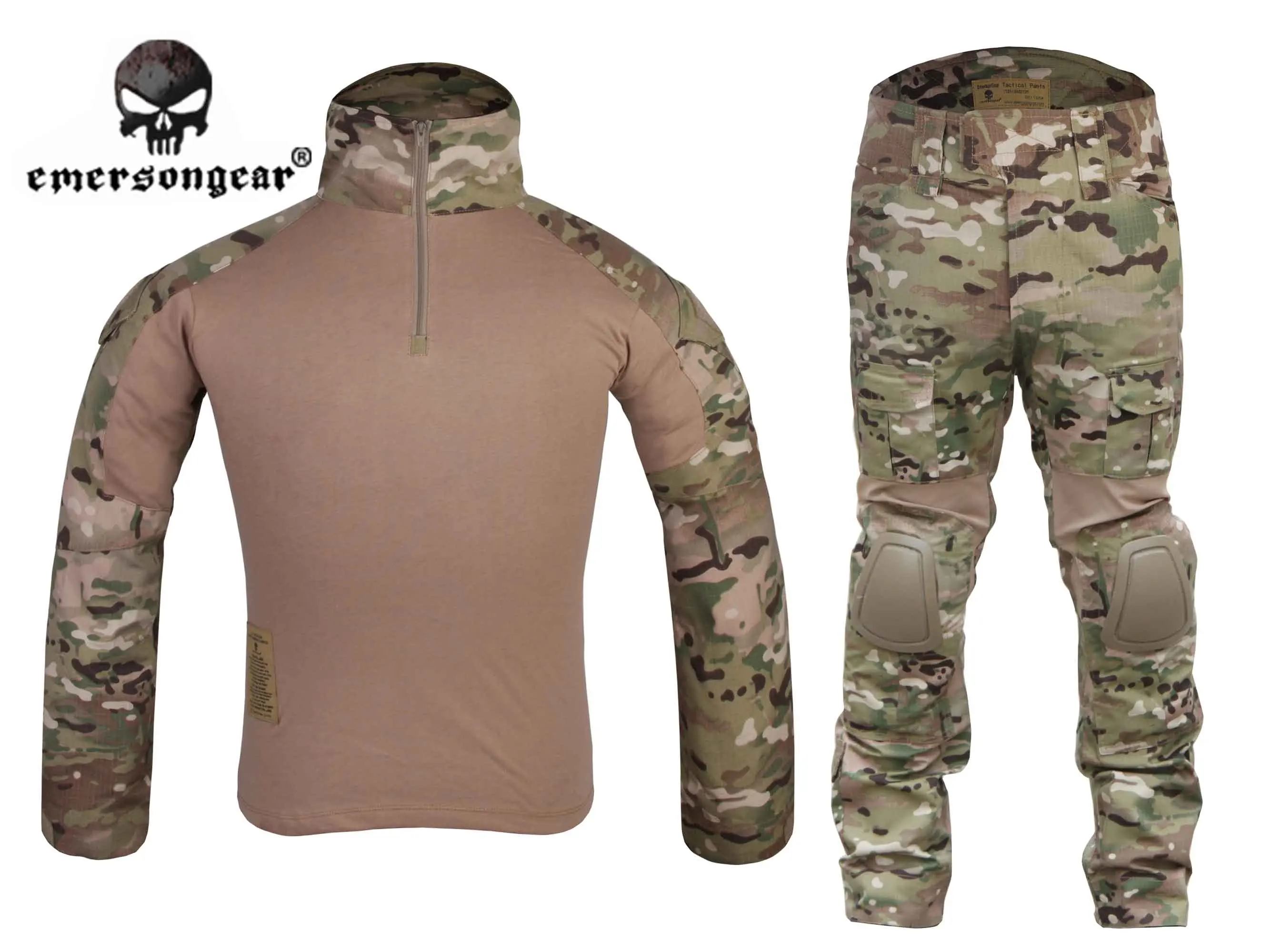 Emersongear Gen2 BDU Airsoft traje combate coderas rodilleras - imagen 3