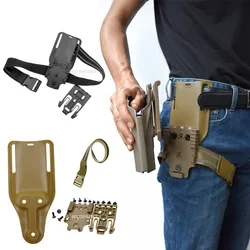 CLUSGO GL 17 Correa de muslo táctica con MOLLE ajustable duradera